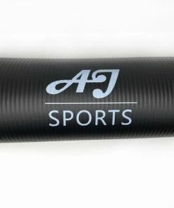 Hete verkoop 🔔 AJ-Sports Yoga Mat - Fitness Mat - Sport Mat - Trainingsmat - Anti Slip - Inclusief Draagtas - Zwart - Yoga - Pilates - Fitness - 183 X 61 X 1 Cm 😍 -Nijdam Shop 550x412 17