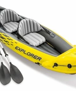 Begroting 👏 Intex Explorer K2 Kayak - 2 Persoons - Geel 🛒