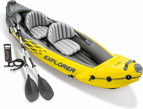 Begroting ๐ Intex Explorer K2 Kayak - 2 Persoons - Geel ๐ 3 Begroting ๐ Intex Explorer K2 Kayak - 2 Persoons - Geel ๐