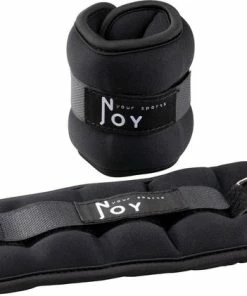Groothandel 🧨 Pols En Enkelgewicht - 1 Kg - Set Van 2 - Zwart - Njoy Your Sports ✔️
