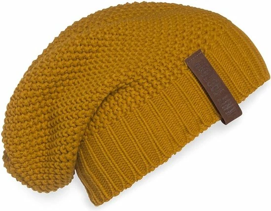 Gloednieuw ๐ Knit Factory Coco Gebreide Muts Heren & Dames - Sloppy Beanie - Oker - One Size โ 3 Gloednieuw ๐ Knit Factory Coco Gebreide Muts Heren & Dames - Sloppy Beanie - Oker - One Size โ