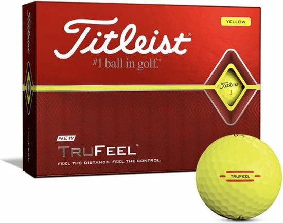 Beste Verkoop ๐ฏ Titleist TruFeel Dozijn Golfballen Geel, Nieuwe Trusoft 2022 ๐ 3 Beste Verkoop ๐ฏ Titleist TruFeel Dozijn Golfballen Geel, Nieuwe Trusoft 2022 ๐