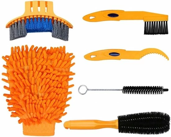 Beste Verkoop ๐ AA Commerce XL Fiets Onderhoud Set - Fiets Reiniger Met 5 Borstels & Handschoen - Fietsketting Kettingborstel - Fietsborstel Kettingreiniger Bike Cleaner Met Microvezel Washandschoen - Schoonmaakset ๐ 3 Beste Verkoop ๐ AA Commerce XL Fiets Onderhoud Set - Fiets Reiniger Met 5 Borstels & Handschoen - Fietsketting Kettingborstel - Fietsborstel Kettingreiniger Bike Cleaner Met Microvezel Washandschoen - Schoonmaakset ๐