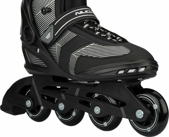 Goedkoop ๐ Nijdam Inline Skates Senior - Geo Glitz - Zwart - 42 โญ 5 Goedkoop ๐ Nijdam Inline Skates Senior - Geo Glitz - Zwart - 42 โญ - Afbeelding 3