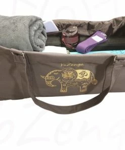 Kopen 🔥 YoZenga Yogatas | Sporttas | Yoga Tas Groot | Olifant Stone Grey 🧨 -Nijdam Shop 550x451 1