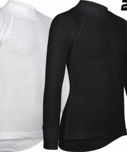 Kopen 🤩 Avento Thermoshirt Kinderen - 2-Pack - Zwart - Maat 164 🎁 -Nijdam Shop 550x451