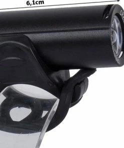 Coupon 🎁 Fietsverlichting LED BF-902 VERK GROUP - Voorlamp - 350 Lumen - USB Oplaadbaar - 4 Lichtstanden - Waterdicht IPX6 - Zwart - Siliconen Bevestigingsband - Fiets Accessoire ✨