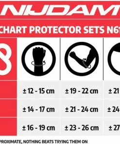 Top 10 ⭐ Nijdam Skate Beschermset Kinderen - White Out - Wit/Fuchsia - L 👍 -Nijdam Shop 550x458 3