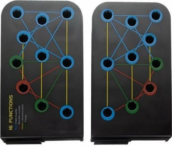 Hete verkoop 😉 Brandless Push Up Bord Met Grips | Push Up Board | Opdruk Bord Plank | Opdruksteun | Borst Rug Biceps Triceps Schouder 👏 9 Hete verkoop 😉 Brandless Push Up Bord Met Grips | Push Up Board | Opdruk Bord Plank | Opdruksteun | Borst Rug Biceps Triceps Schouder 👏 - Afbeelding 7