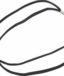 Groothandel 😀 Merkloos 2x Dubbel Elastieken Sport Haarbanden Zwart - Sport Haarband - Voetbal Elastiek - Haar Accessoires ⌛