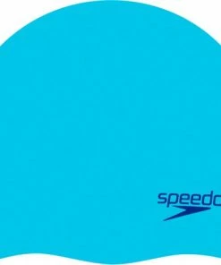 Flash-uitverkoop 😍 Speedo Junior Plain Moulded Silicone Unisex - Blauw - One Size 🧨