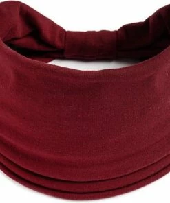 Beste deal 😀 MINIIYOU Extra Brede Dames Sport Haarbanden - Rood - Bruin - Beige - Zwart 😉 -Nijdam Shop 550x472