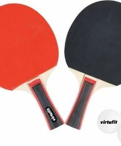 Beste Pirce ⌛ VirtuFit Verstelbaar Tafeltennisset - Met Tafeltennistafel Batjes En 3 Pingpongballen 👏 -Nijdam Shop 550x474 4