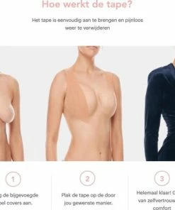 Begroting ๐ Merkloos Boob Tape Set - 7,5 Cm Breed 5 Meter Lang - Push Up Bra - Fashion Tape - BH Tape - Plak BH - BH Accessoire ๐ฏ 9 Begroting ๐ Merkloos Boob Tape Set - 7,5 Cm Breed 5 Meter Lang - Push Up Bra - Fashion Tape - BH Tape - Plak BH - BH Accessoire ๐ฏ -Nijdam Shop 550x477 2