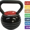 Goedkoopste 😍 Luxari - Hoogwaardige Kettlebell - Verstelbaar - Van 2.25 T/m 10 Kilo - Incl. 6 Schijven - Thuis Sporten - Zwart - Kettlebell 10 Kg - Dumbell 10 Kg - Kettlebel ❤️