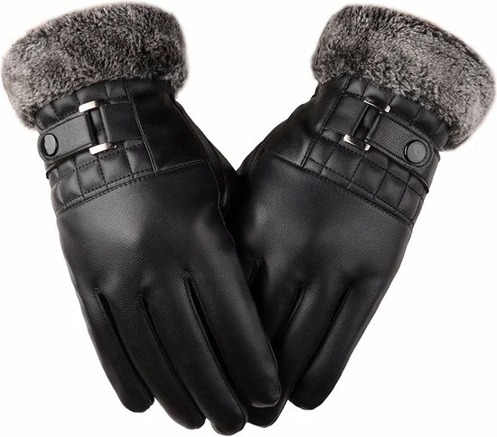 Kopen ๐ Sitna Winter Fleece Handschoenen Touchscreen Finger Tips - Anti-Slip Touchscreen Handschoenen - Winddicht Leren Handschoen Met Fleece Voering - One-Size - Zwart โ 6 Kopen ๐ Sitna Winter Fleece Handschoenen Touchscreen Finger Tips - Anti-Slip Touchscreen Handschoenen - Winddicht Leren Handschoen Met Fleece Voering - One-Size - Zwart โ - Afbeelding 4