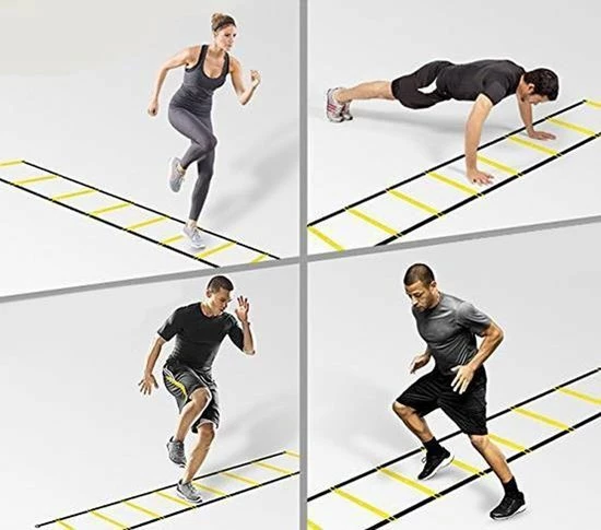 Nieuw 🥰 Merkloos Agility Training Set Van 3 - Loopladder , 50 Stuks Pionnen En Running Parachute - Voetbal Hockey Basketbal Training Behendigheid -Coördinatieladder Trainingsladder Accesoire - Markeer Pionnen Agility Cones - Weerstandsparachute Ower Training 😀 4 Nieuw 🥰 Merkloos Agility Training Set Van 3 - Loopladder , 50 Stuks Pionnen En Running Parachute - Voetbal Hockey Basketbal Training Behendigheid -Coördinatieladder Trainingsladder Accesoire - Markeer Pionnen Agility Cones - Weerstandsparachute Ower Training 😀 - Afbeelding 2