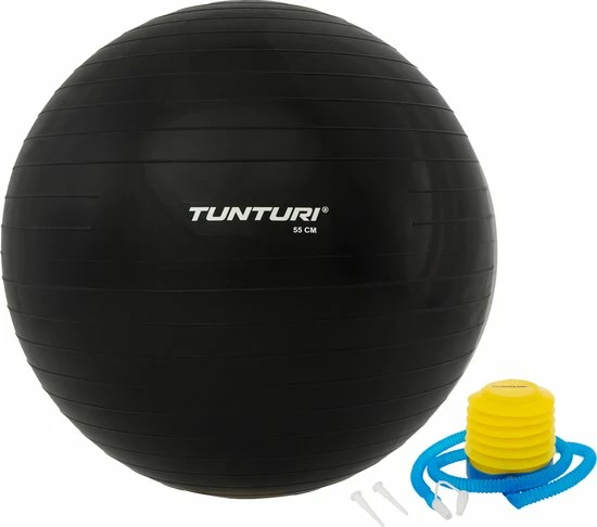 Aanbiedingen π Tunturi Fitnessbal - Gymball - Swiss Ball - 55 Cm - Incl. Pomp - Zwart - Incl. Gratis Fitness App π€© 3 Aanbiedingen π Tunturi Fitnessbal - Gymball - Swiss Ball - 55 Cm - Incl. Pomp - Zwart - Incl. Gratis Fitness App π€©