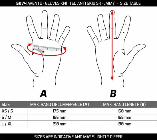 Goedkoop ๐ Avento Handschoenen Gebreid Antislip Senior - Jaimy - Zwart - XS/S ๐ 4 Goedkoop ๐ Avento Handschoenen Gebreid Antislip Senior - Jaimy - Zwart - XS/S ๐ - Afbeelding 2