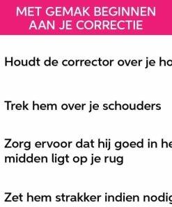 Beste recensies van 😀 Vivefly Healthcare - Postuur Corrector - Houding Correctie - Verhelpen Van Rugklachten - Verstelbare Rugband - One Size - Schouder Band - Rugpijn Voorkomen - Fitness - Houding Correctie - Thuiswerken - Vaderdag 🧨 -Nijdam Shop 550x496 3