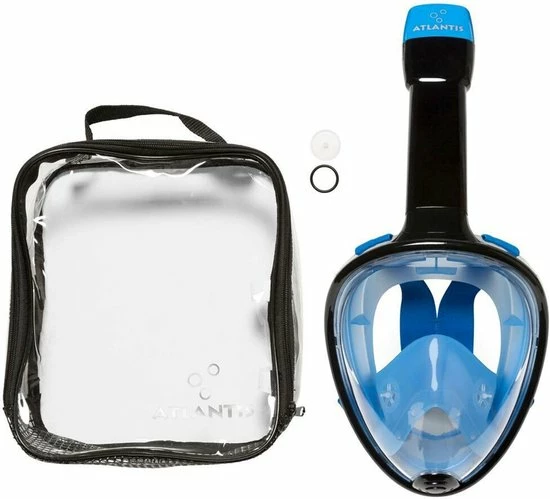 Top 10 ๐ Atlantis Full Face Mask - Snorkelmasker - Volwassenen - Zwart/Blauw - L/XL โญ 13 Top 10 ๐ Atlantis Full Face Mask - Snorkelmasker - Volwassenen - Zwart/Blauw - L/XL โญ - Afbeelding 11