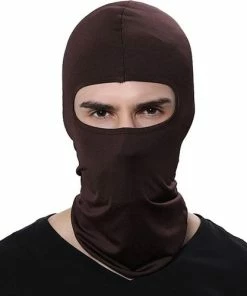 Beste recensies van ❤️ AA Commerce Balaclava Helmmuts - Helm Onderkleding Bivakmuts - Winter Muts Face Mask Nek Warmer Masker - Bruin 🔥