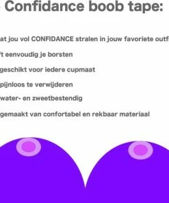 Coupon ✔️ ConfiDance - Boob Tape + Nipple Covers - Fashion Tape - Borst Tape - Plak BH - Tepelplakkers - Beige ❤️ -Nijdam Shop 550x504 4