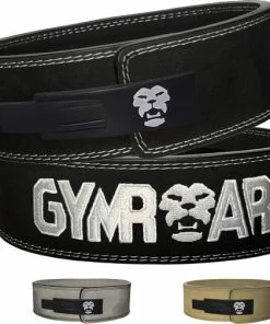 Uitgang ✔️ Gymroar Powerlift Riem - Lifting Belt - Crossfit - Bodybuilding - Powerlifting - Deadlift - Squat - 10MM - Zwart - M 🤩