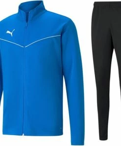 Beste deal 😍 Puma Teamrise Trainingspak - Maat M - Mannen - Blauw/zwart 🥰 -Nijdam Shop 550x508 3