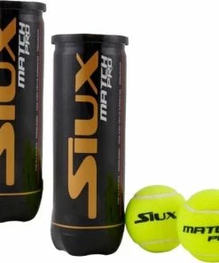 Hete verkoop 🤩 SIUX MATCH PRO Padel Ballen - Padelballen Uitermate Geschikt Voor Buiten - 2 Blikken Met 3 Ballen ❤️