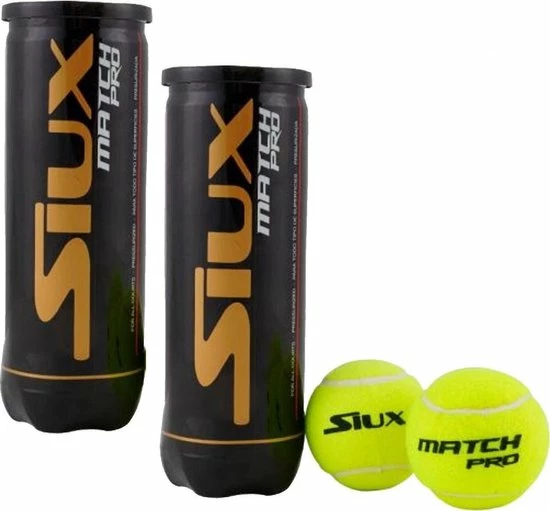 Hete verkoop ๐คฉ SIUX MATCH PRO Padel Ballen - Padelballen Uitermate Geschikt Voor Buiten - 2 Blikken Met 3 Ballen โค๏ธ 3 Hete verkoop ๐คฉ SIUX MATCH PRO Padel Ballen - Padelballen Uitermate Geschikt Voor Buiten - 2 Blikken Met 3 Ballen โค๏ธ