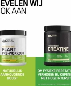 Kopen 🤩 Optimum Nutrition Gold Standard 100% Plant-based Protein - Vanilla - Vegan Protein - Plantaardig Proteine Poeder - Eiwitshake - 684 Gram (19 Servings) 😍 -Nijdam Shop 550x513 5