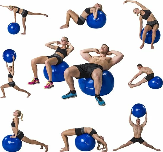 Aanbiedingen π Tunturi Fitnessbal - Gymball - Swiss Ball - 55 Cm - Incl. Pomp - Zwart - Incl. Gratis Fitness App π€© 8 Aanbiedingen π Tunturi Fitnessbal - Gymball - Swiss Ball - 55 Cm - Incl. Pomp - Zwart - Incl. Gratis Fitness App π€© - Afbeelding 6