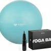 Kopen 😀 Rockerz Fitness® - Yoga Bal Inclusief Pomp - Pilates Bal - Fitness Bal - Zwangerschapsbal - Goede Houding Bij Het Thuiswerken - 75 Cm - Kleur: Turquoise 💯