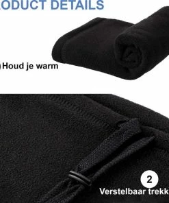 Beste deal ๐คฉ TwinQ Colsjaal Fleece - Bandana- Nekwarmer - Sjaal - Zwart Grijs - 2 Stuks ๐ 11 Beste deal ๐คฉ TwinQ Colsjaal Fleece - Bandana- Nekwarmer - Sjaal - Zwart Grijs - 2 Stuks ๐ -Nijdam Shop 550x518 3