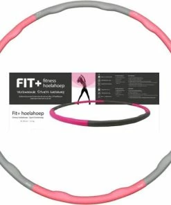 Kopen โจ Sportbay FIT+ - Fitness Hoelahoep - 1.5 Kg - Ø 100 Cm - Roze/Grijs ๐ฏ