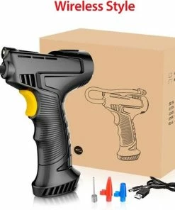 Goedkoop 👍 YASOKRO Electrische Pomp - Fietspomp - Luchtpomp - Luchtcompressor - Auto Band Pomp - Draagbaar - Oplaadbaar - Zwart ❤️ -Nijdam Shop 550x526 1