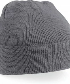 Uitgang ???? Beechfield Basic Winter Muts/beanie Antraciet Grijs Acryl Voor Volwassenen - Winter Essentials/accessoires ???? -Nijdam Shop 550x531 6