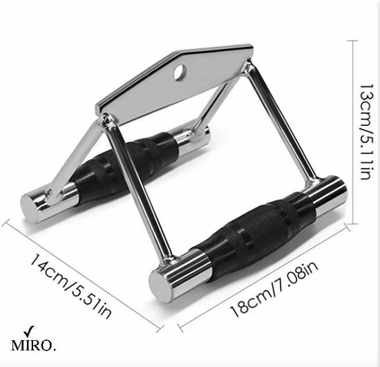 Aanbiedingen ❤️ MIRO. MIRO Roeigreep - Meedraaiend - Roei Handgreep - Parallelgreep - Handvat - Fitness - Dubbele Handgreep - + Karabijnhaak ❤️ 4 Aanbiedingen ❤️ MIRO. MIRO Roeigreep - Meedraaiend - Roei Handgreep - Parallelgreep - Handvat - Fitness - Dubbele Handgreep - + Karabijnhaak ❤️ - Afbeelding 2