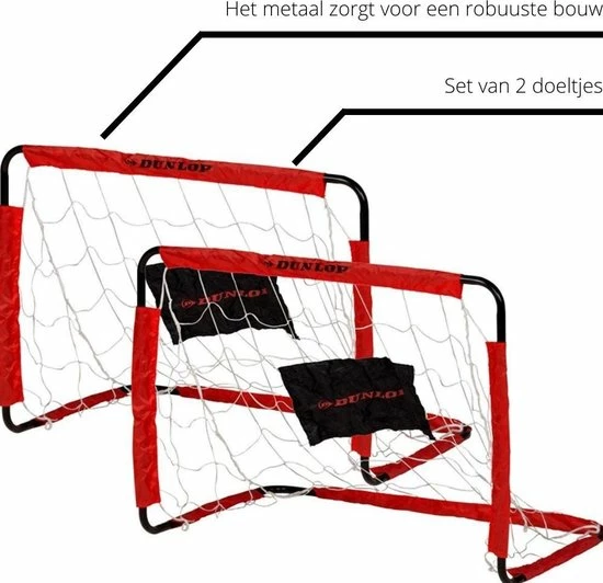 Flash-uitverkoop ๐ Dunlop Voetbaldoelen - Soccer Goal - 2 Stuks.. ๐ 4 Flash-uitverkoop ๐ Dunlop Voetbaldoelen - Soccer Goal - 2 Stuks.. ๐ - Afbeelding 2