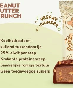 Beste recensies van 🎉 ALPHA FOODS Vegan Protein Bars 15 X 55g | Pindakaas Crunch | Sappige Vegan Protein Bars Zonder Suiker | Laag In Suiker, Hoog Eiwit Met Chocolade | Doos Van 15 Repen 😉 -Nijdam Shop 550x533 3