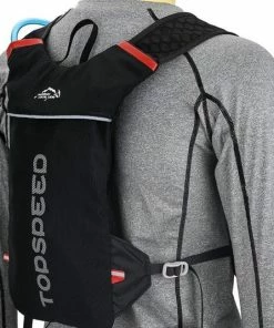 Gloednieuw ⭐ Inoxto Outdoor Mattys - Sporttas- Rugzak - 5L - Hardlopen- Wielrennen - Mountainbike - Hiken - Outdoor - Zwart 🎉 -Nijdam Shop 550x534 4