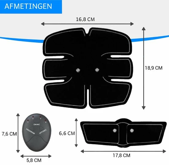 Nieuw โค๏ธ Cless Workout Cless EMS Buikspiertrainer - USB Oplaadbaar - 10 Gratis Gelpads - Unisex - ABS Trainer ๐คฉ 11 Nieuw โค๏ธ Cless Workout Cless EMS Buikspiertrainer - USB Oplaadbaar - 10 Gratis Gelpads - Unisex - ABS Trainer ๐คฉ - Afbeelding 9