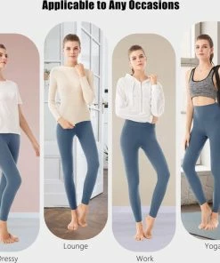 Beste Verkoop 😀 Geweo Fitnessleggings - Yoga - Kerstmis - Kerstfeest - 🎁 Christmas Gift Pant - Yoga Legging - Power Sportlegging - Sportbroek - High Waist - Dames - Blauw - Maat XS 🔥 -Nijdam Shop 550x538 12