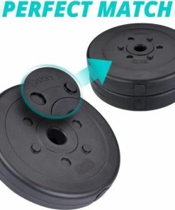 Groothandel 🛒 ScSPORTS® Halterschijven Set 10 Kg - Kunststof - 30 Mm - 4 X 2,5 Kg - Gewichten 🌟 -Nijdam Shop 550x538 14