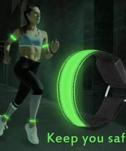 Beste Verkoop 👍 Chibaa OPLAADBAAR LED LIGHNTNING BAND BLAUW| 3 Standen | Reflecterende Hardloop Verlichting - Hardloop | Running Safety Led Light/ Reflecterende Armband Led / Veiligheidsverlichting/ Hardloop Verlichting/ USB OPLAADBAAR / Sportarmbanden| 🌟 -Nijdam Shop 550x540 6