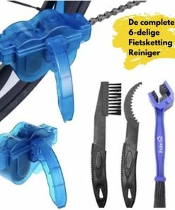 Hete verkoop ๐ Fain Fietsketting Reiniger Set – 6 Delig – Fietsketting Onderhoud – Fietsketting Borstel - Inclusief Borstel - Fietsgereedschap – Kettingscherm – Schrobber – Fietsketting Reiniger Set – Fietsketting Ontvetter – Ketting Schoonmaken – Fiets Multitool ๐งจ