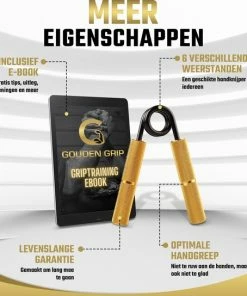 Groothandel ✨ Gouden Grip Handknijpers Beginner Set 23-68kg + GRATIS Griptraining E-book - Handtrainer - Handgrippers - Handknijper Fitness - Knijphalter - Onderarm Trainer - Handtrainers - Heavy Grip - Buigveer ✨ -Nijdam Shop 550x544 18