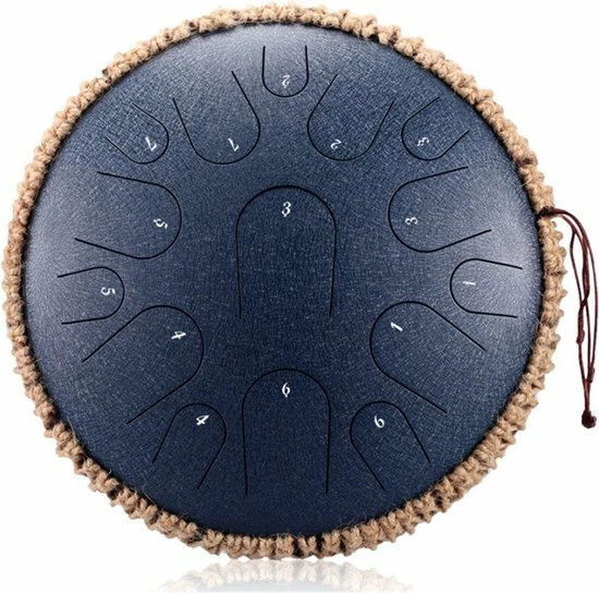 Beste deal ๐ HLURU Steel Tongue Drum - 33cm - 15 Tongen - Klankschaal - Lotus Drum - Klanktherapie - Sound Healing - Voor Yoga Meditatie & Ontspanning - Marineblauw โญ 3 Beste deal ๐ HLURU Steel Tongue Drum - 33cm - 15 Tongen - Klankschaal - Lotus Drum - Klanktherapie - Sound Healing - Voor Yoga Meditatie & Ontspanning - Marineblauw โญ