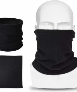 Coupon ❤️ Afecto Bandana ZWART | Op Vele Manieren Te Gebruiken | Fleece | Zacht | 🤩